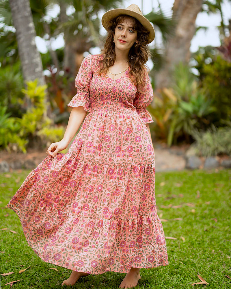 Kaaya maxi in Parijat
