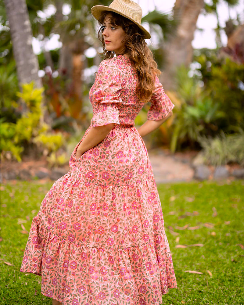 Kaaya maxi in Parijat