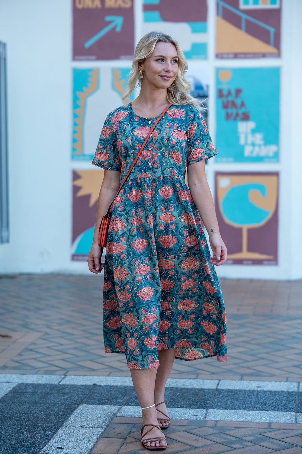 knee length dresses for ladies Goddess Crepe Dress L