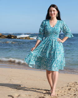 Kaaya Short Dress in Summer Breeze
