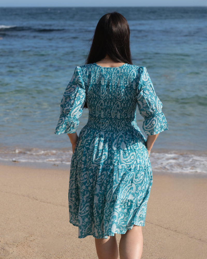Kaaya Short Dress in Summer Breeze