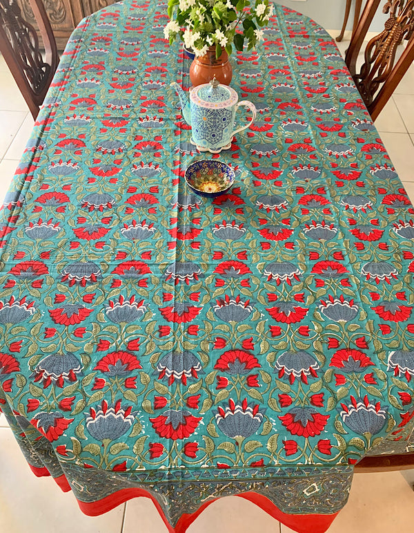 Maya Cotton Tablecloth
