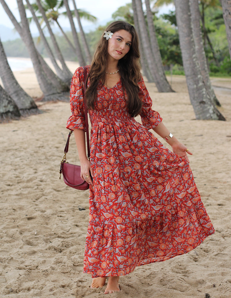 Kaaya Maxi in Laal Soma River Goddess Kaaya Maxi in Laal Soma River Goddess