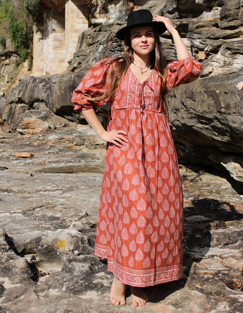 Bali Maxi in Maple River Goddess Bali Maxi in Maple River Goddess