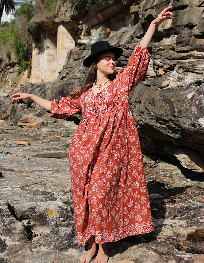 Bali Maxi in Maple