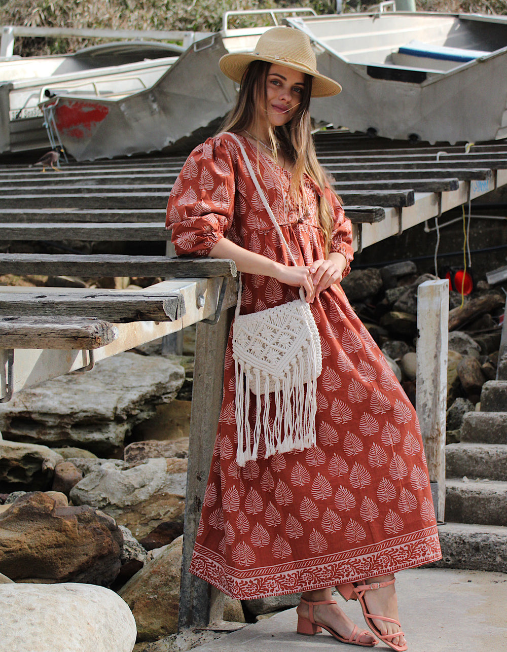 Bali Maxi in Maple – River Goddess