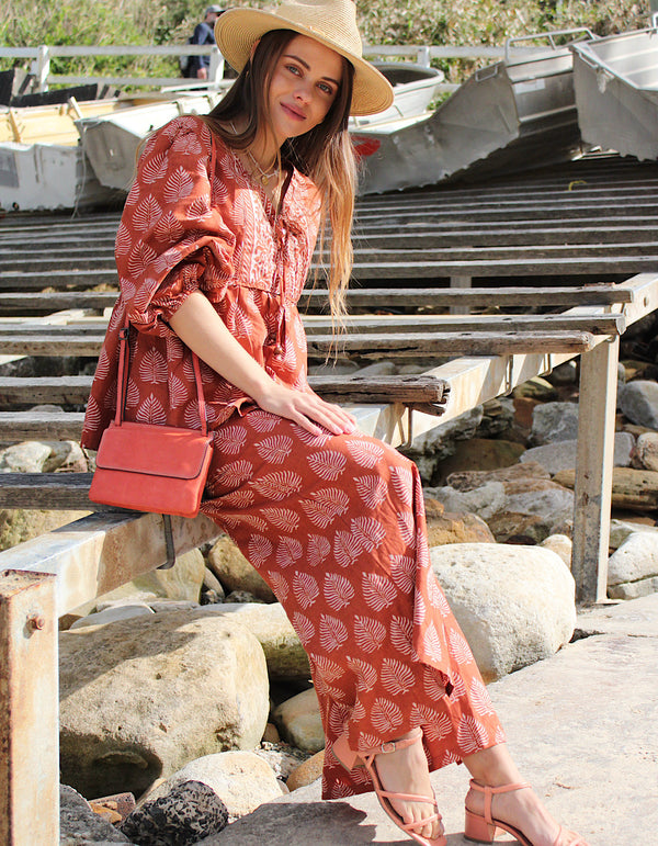 Hera Pants in Maple