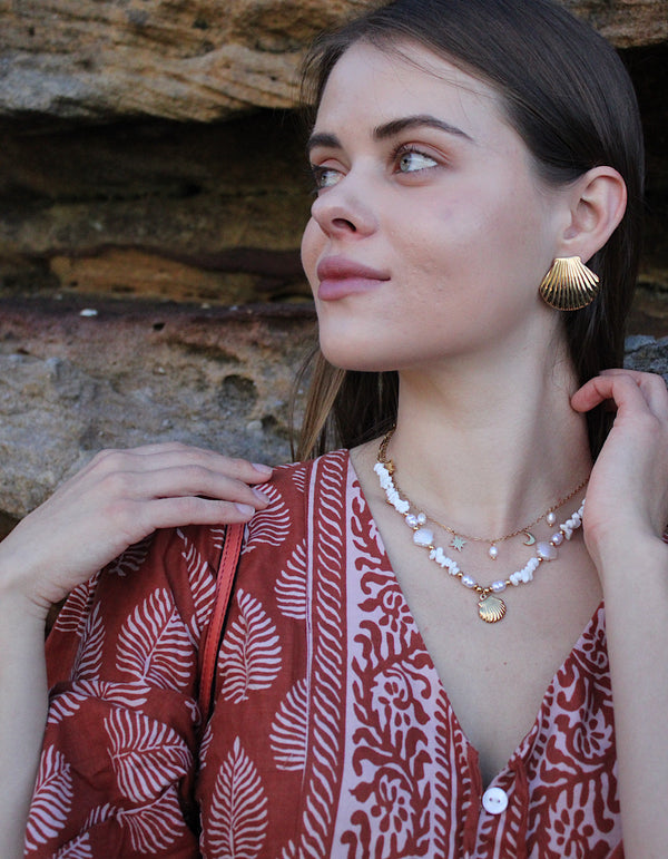 Shell Boho necklace