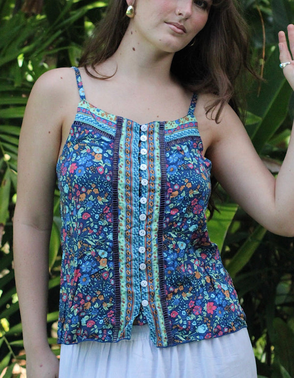 Cami in Midnight Wildflower