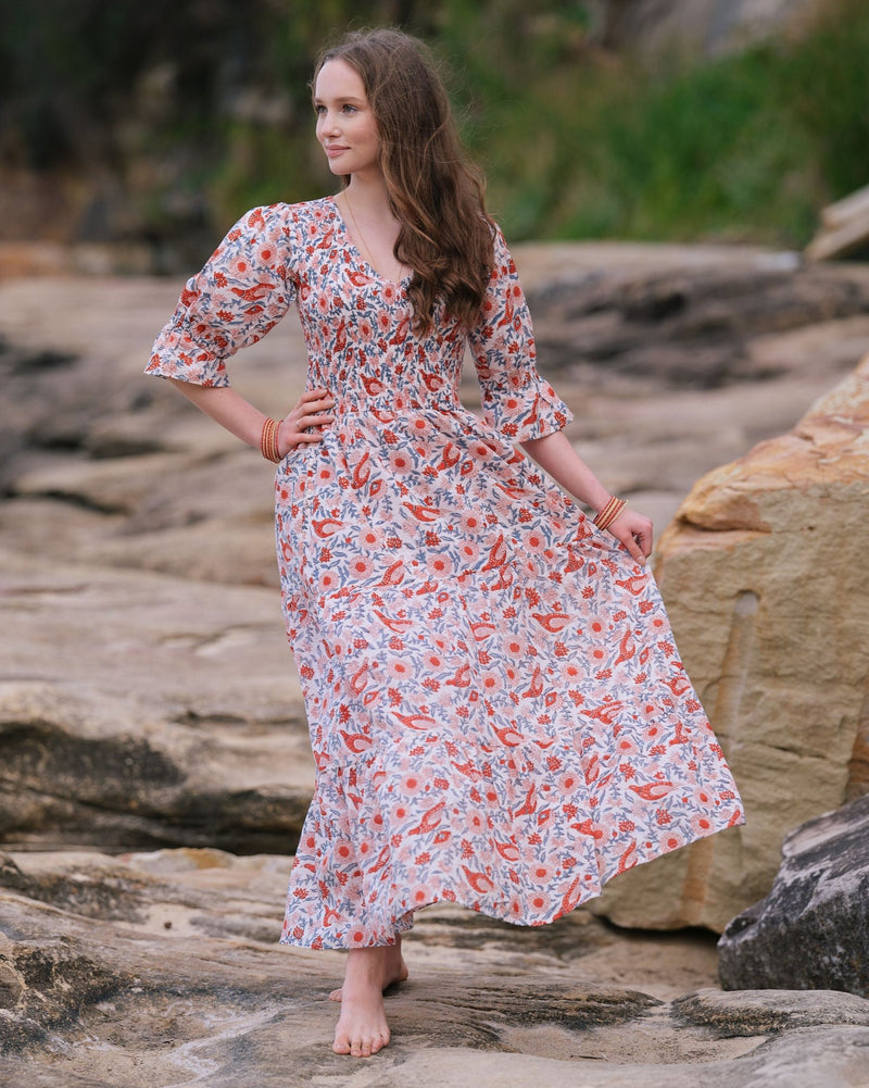 Kaaya Maxi in Moon Soma- Lined River Goddess Kaaya Maxi in Moon Soma- Lined River Goddess