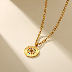 Zodiac Coin Necklace