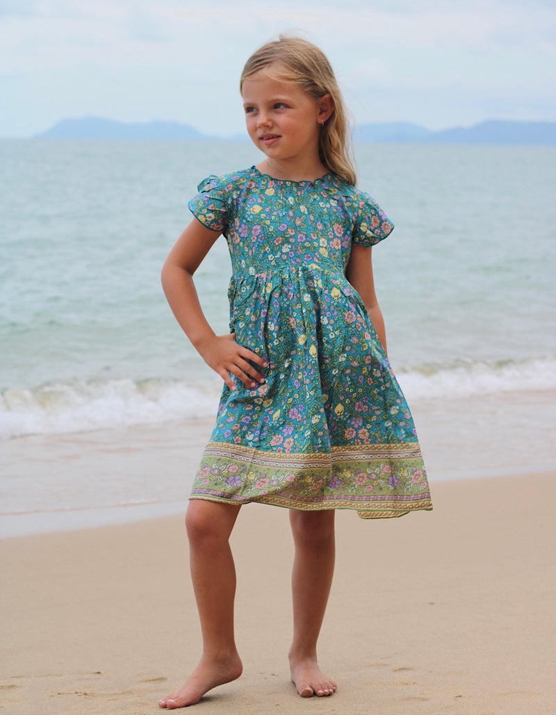 Girls Dress Forest Wild Flower