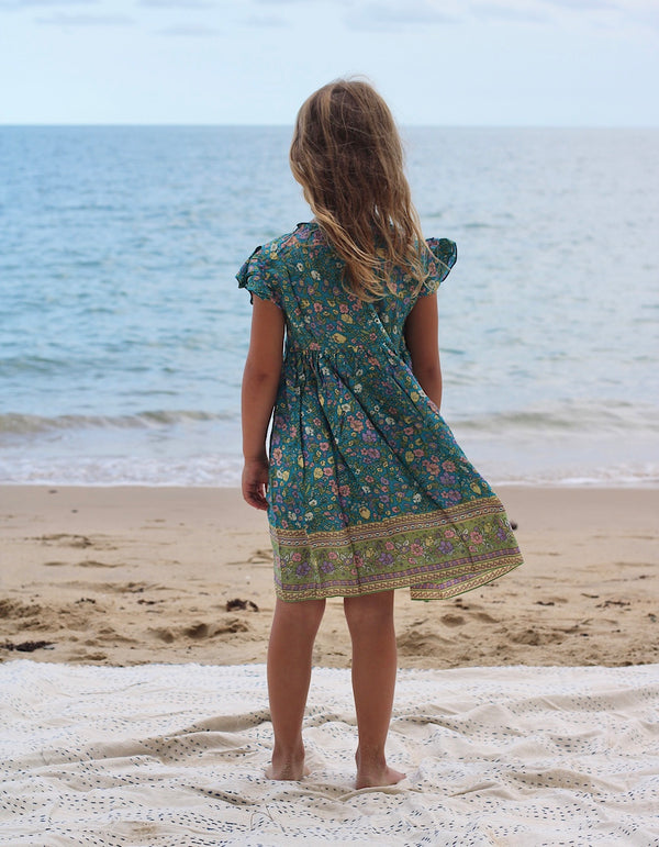 Girls Dress Forest Wild Flower